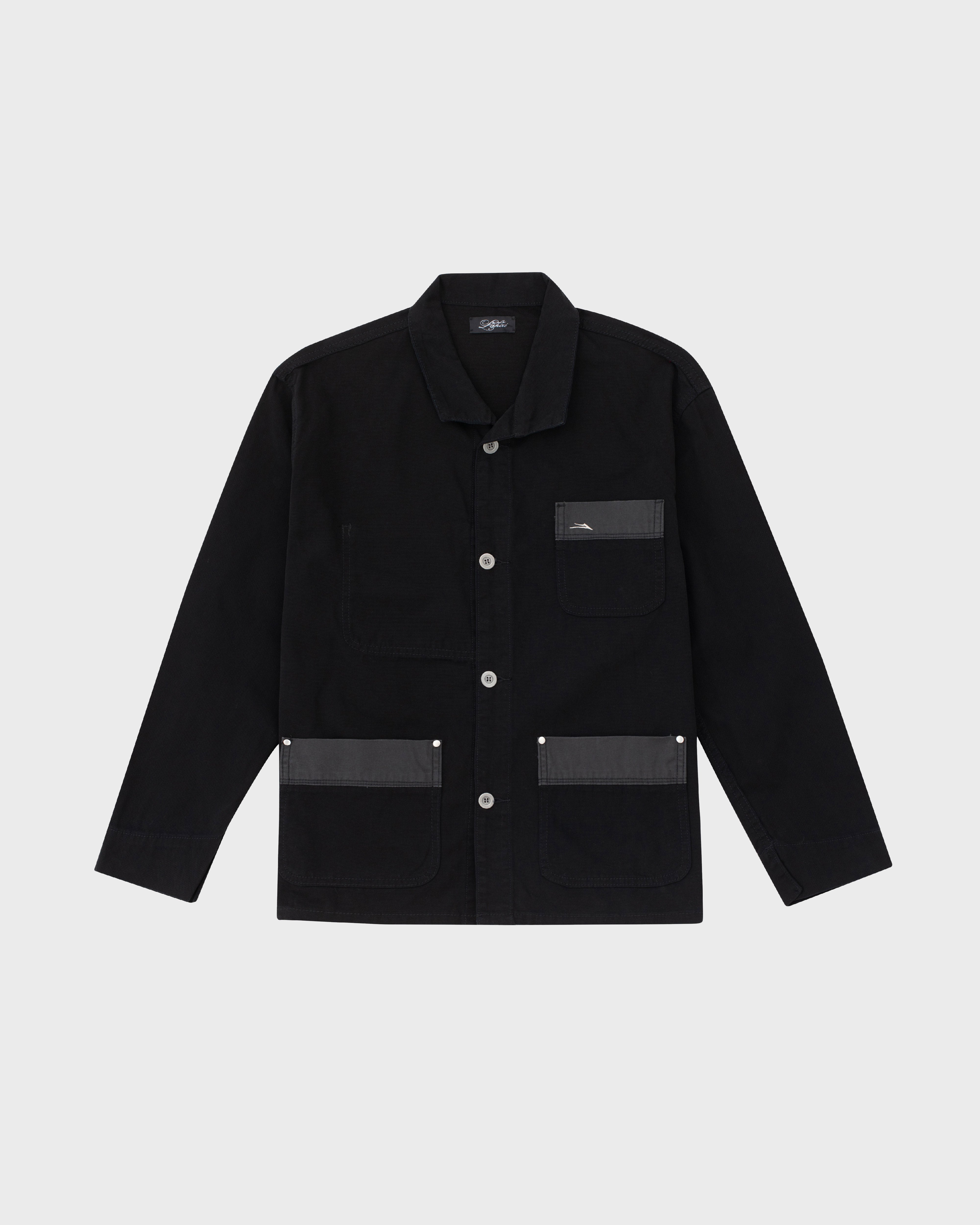 Moleskin Chore Coat - Black