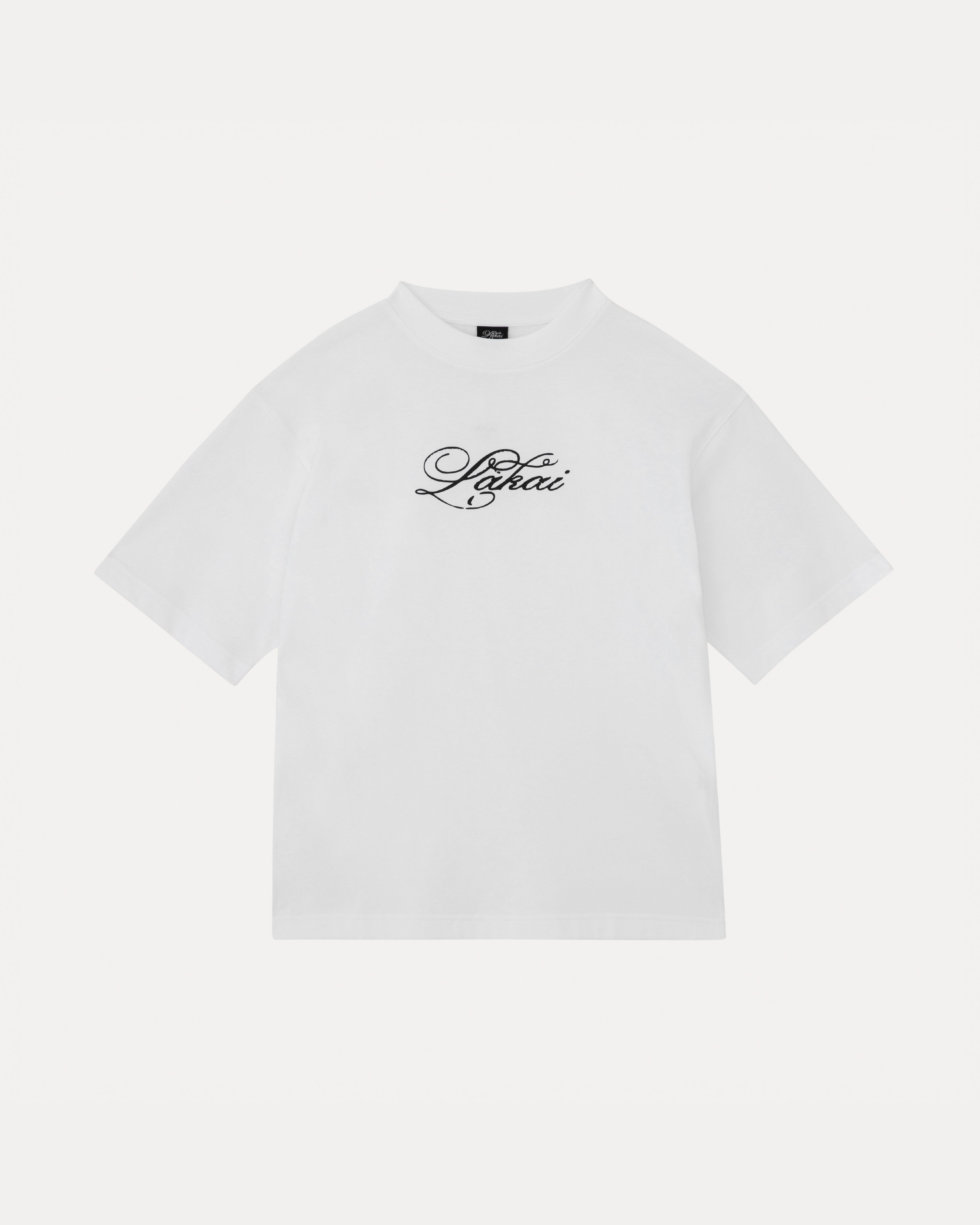 Oversized Signature Tee - White