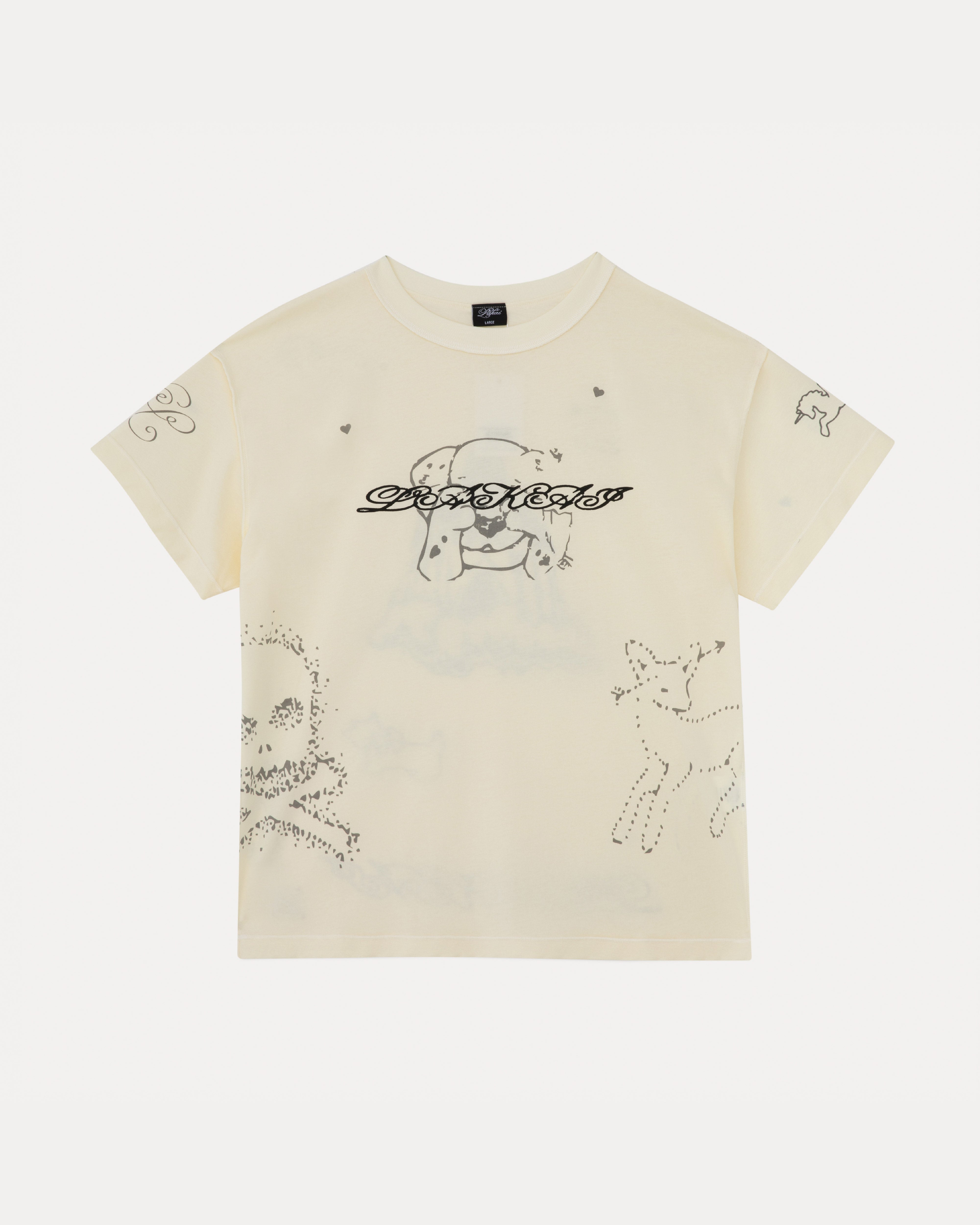 Inside Out Lounge Tee - Natural Slub