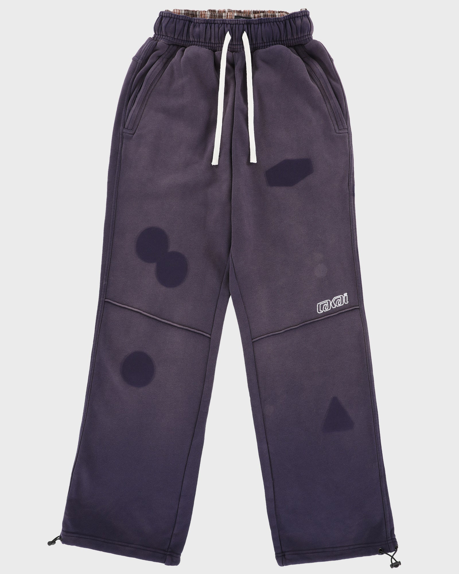 Double Waisted Sunfaded Sweatpants - Indigo