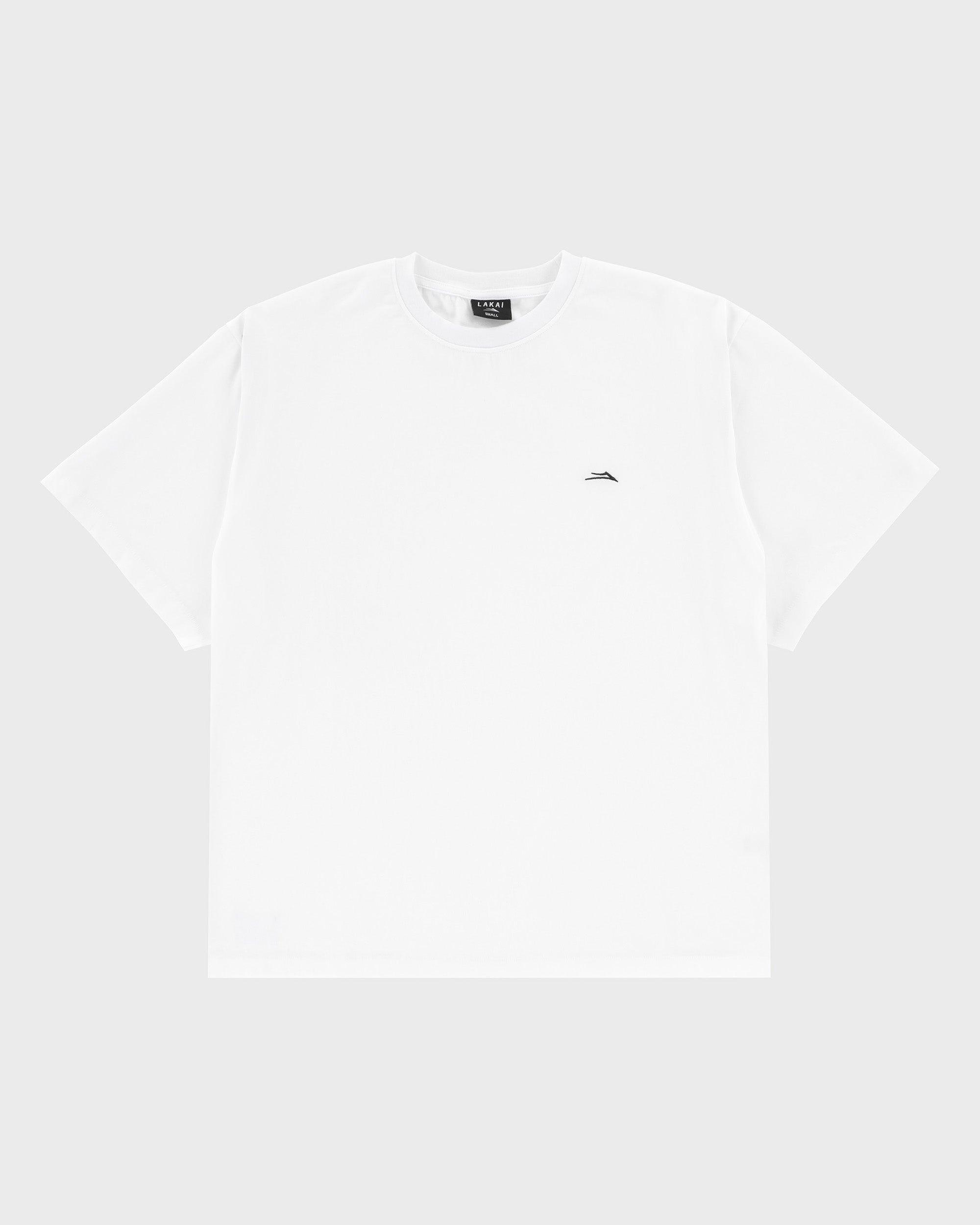 Sunfaded Cropped Boxy Tee - White