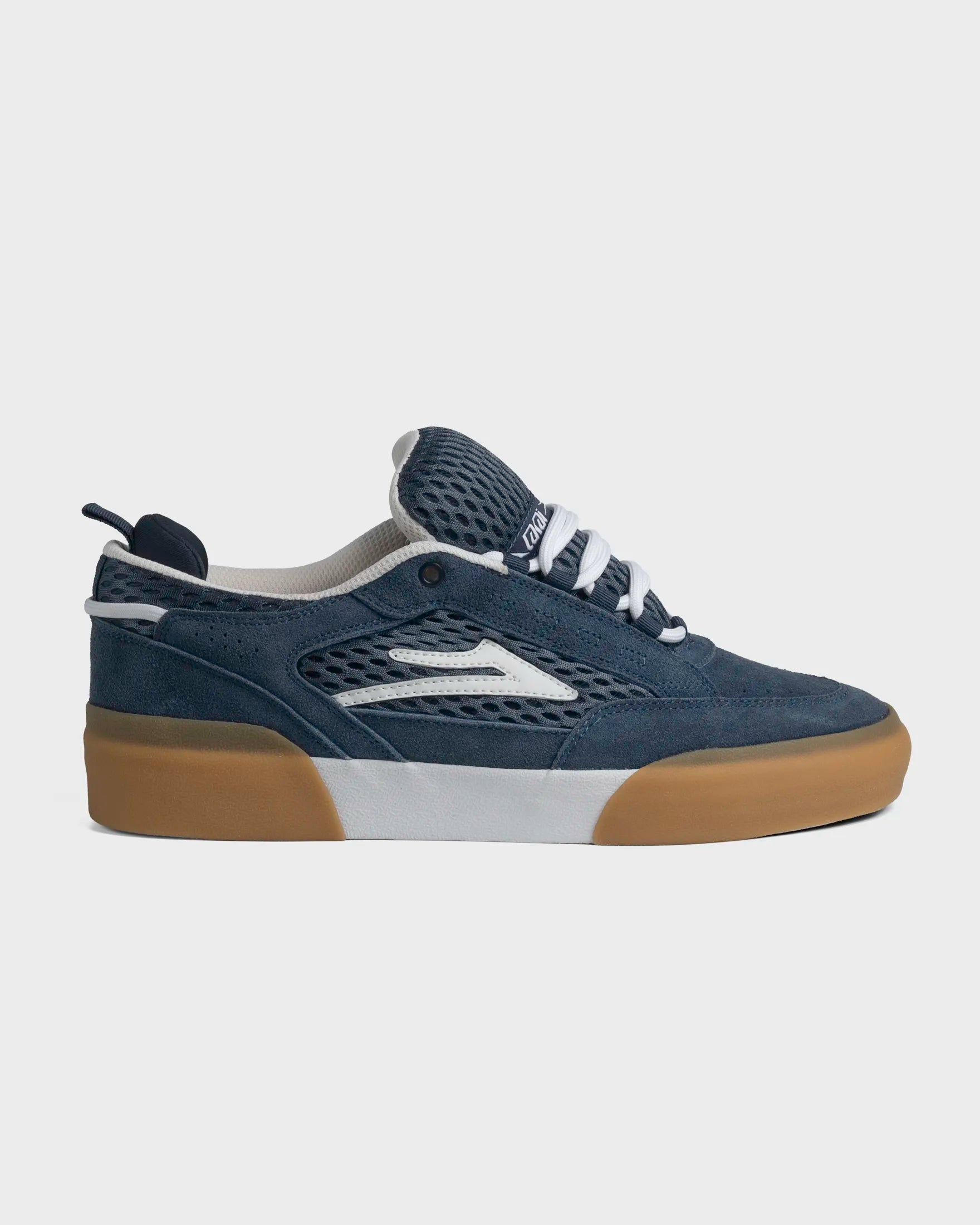 Aran - Navy Suede White Gum