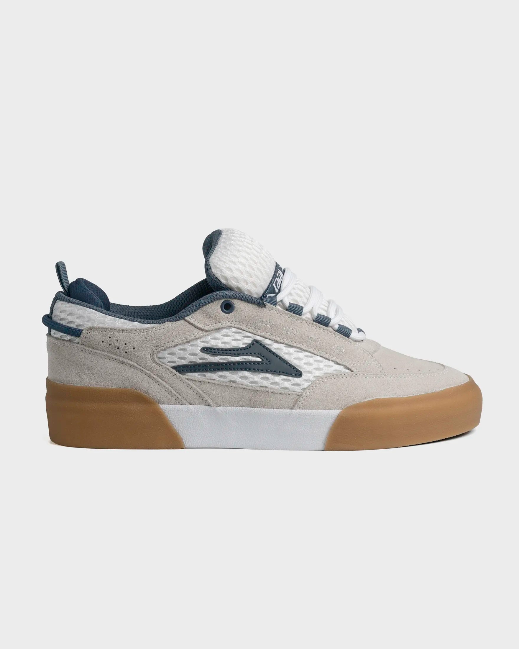 Aran - White Suede Blue Gum