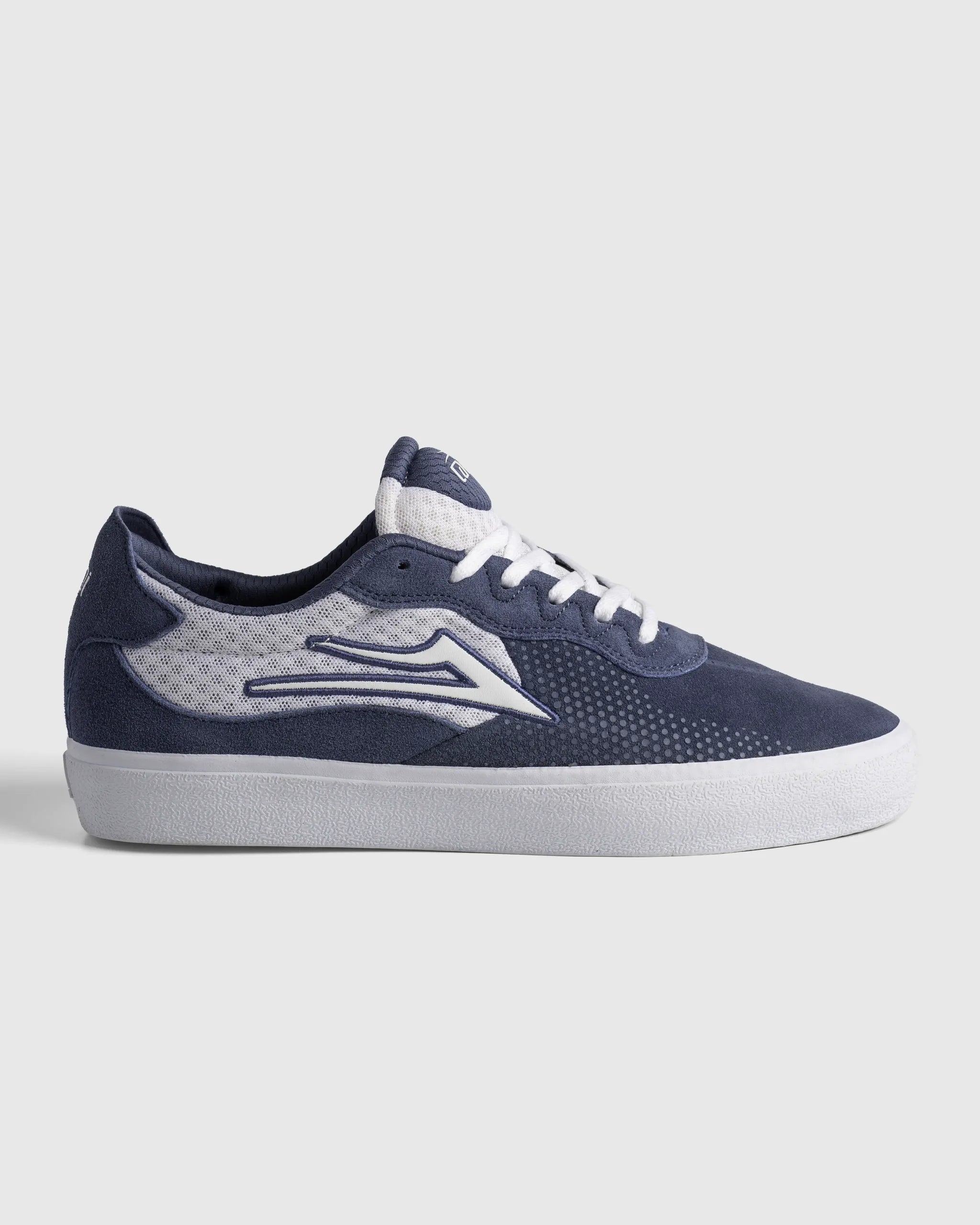 Essex - Light Navy Suede White